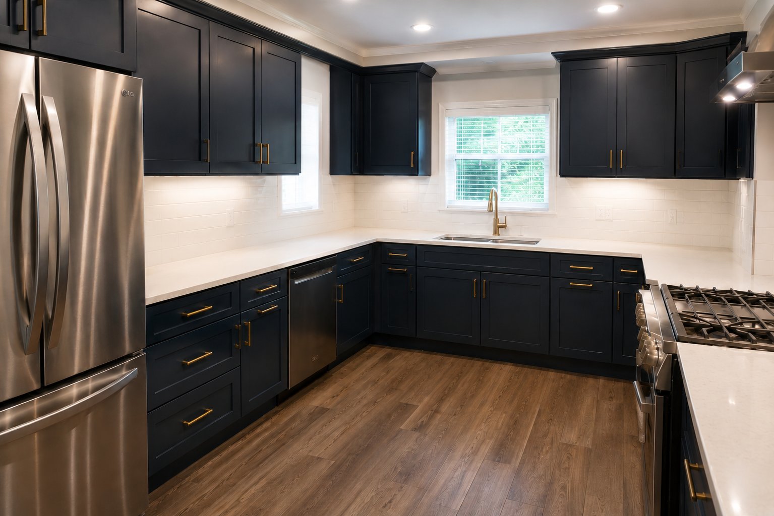 Kitchen remodeled by MP Contractors in Alpharetta, GA